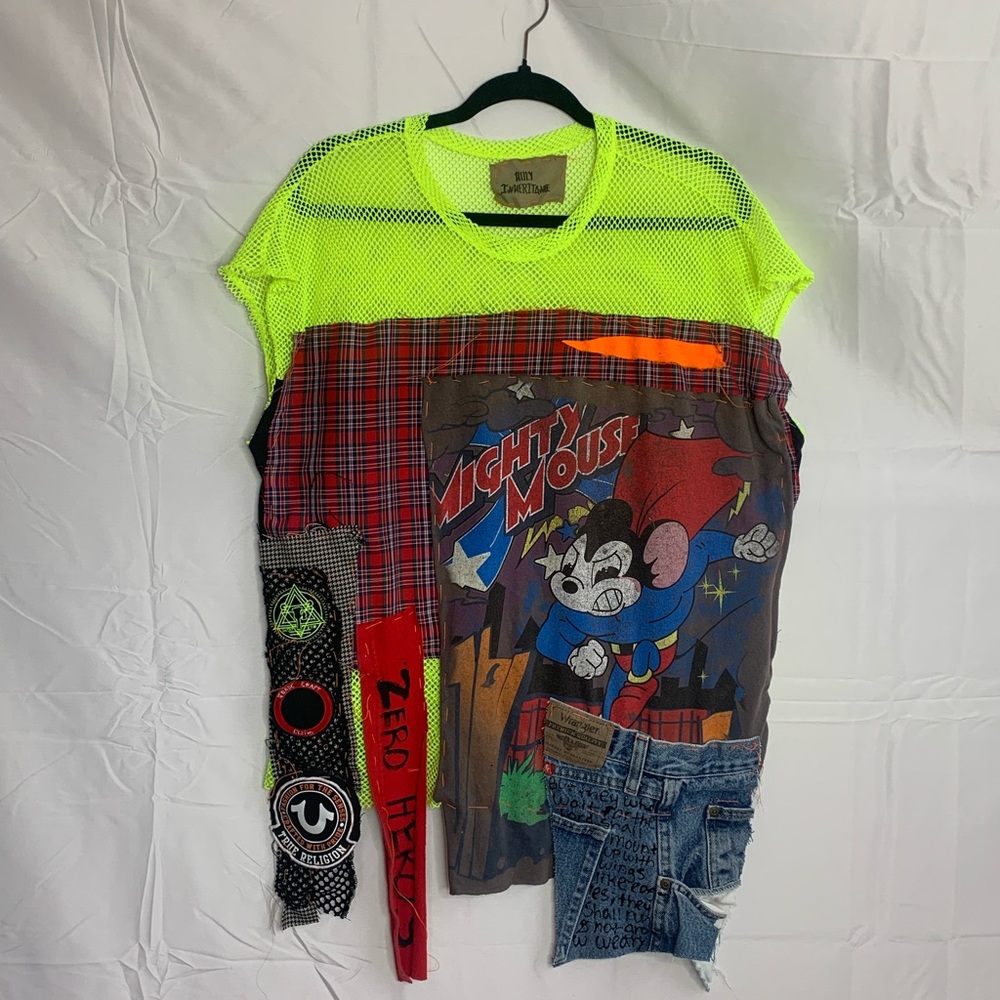 Holy Inheritance Custom 1 of 1 Upcycled Reworked “Zero Hero’s” Shirt - $70 OBO